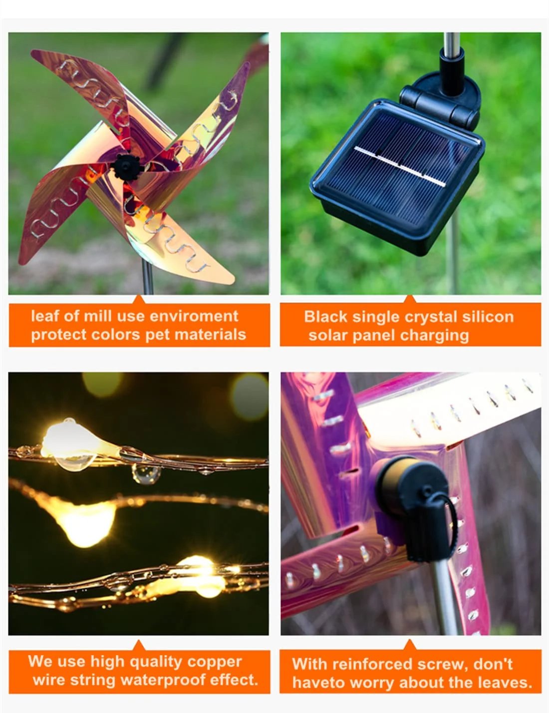 Last Day Sale Save 60% OFF🏡Garden Solar Windmill Light-Buy 6 Get Extra 20% OFF