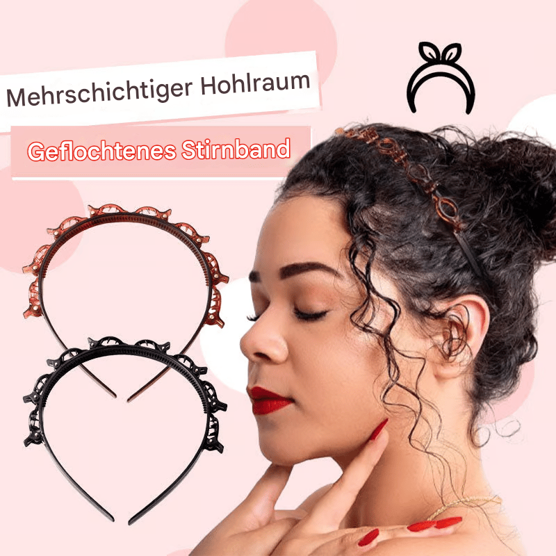 50% Rabatt 🎀 2Stück Doppelte Ponyfrisur Haarnadel