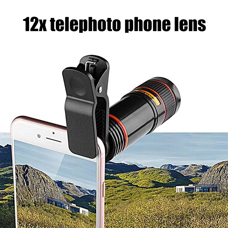 (💥New Year Promotion💥-50% OFF)12X Phone Camera Lens Kit--Suitable for all mobile phones