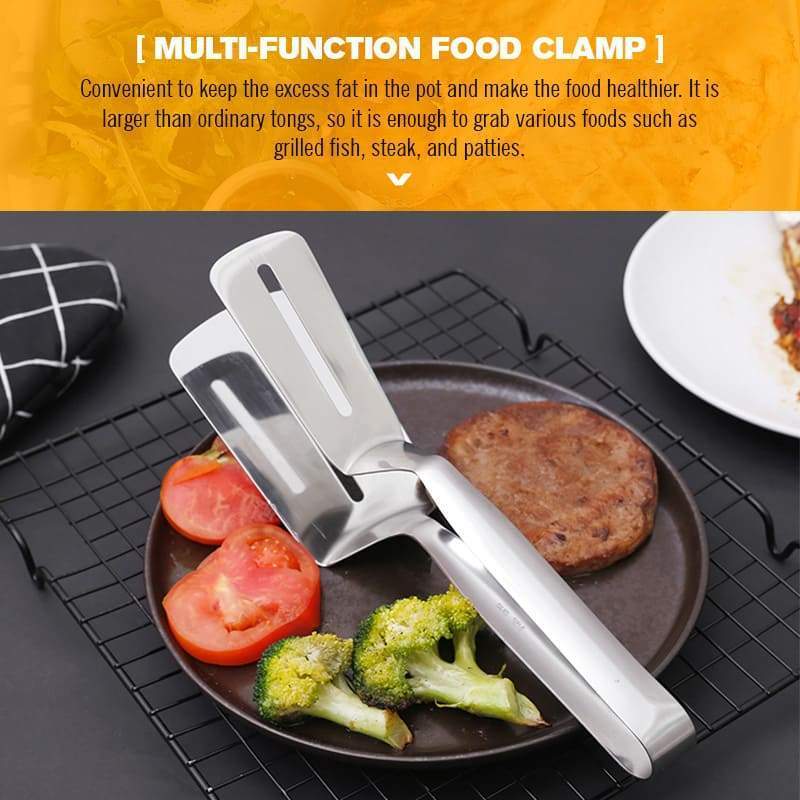 (🎄Christmas Hot Sale🔥🔥)Stainless Steel Barbecue Clamp(BUY 2 GET 1 FREE NOW)