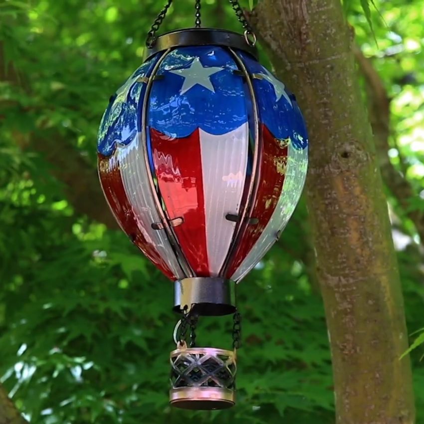🎉2024 NEW YEAR SALE🔥Handmade Hot Air Balloon Solar Lantern