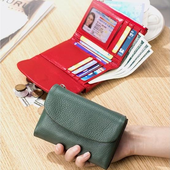 ⏰LAST DAY SALE 50% OFF💥Unisex Pebble Leather Wallet