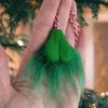 Hairy Grinchy ball balls Christmas Ornament