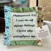 🙏❤️ Mini Scripture Quilts With Cross Inside