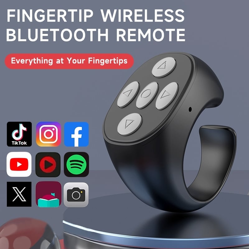 🔥YEAR-END CLEARANCE 60% OFF⏳Fingertip Wireless Bluetooth Remote Control