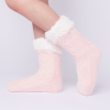 Women Fleece-Lined Non-Slip Thermal Slippers Socks