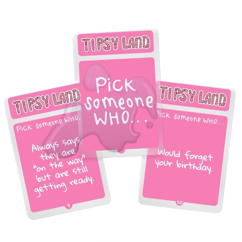 🔥Last Day Promotion 48% OFF-🎁-Tipsy Land Party Board Game - Fun Drinking Game for Friends