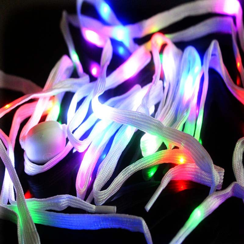 (🌲Early Christmas Sale- 50% OFF) LED Flashing Shoestrings - Buy 4 Free Shipping