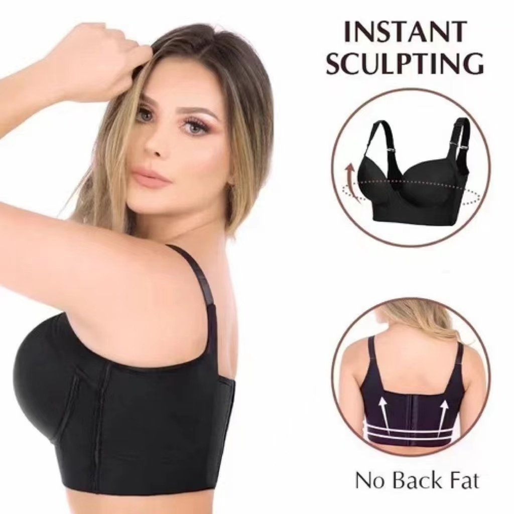 🔥BIELITTLE® New Women Fashion Deep Cup Bra🔥Bra with shapewear incorporated