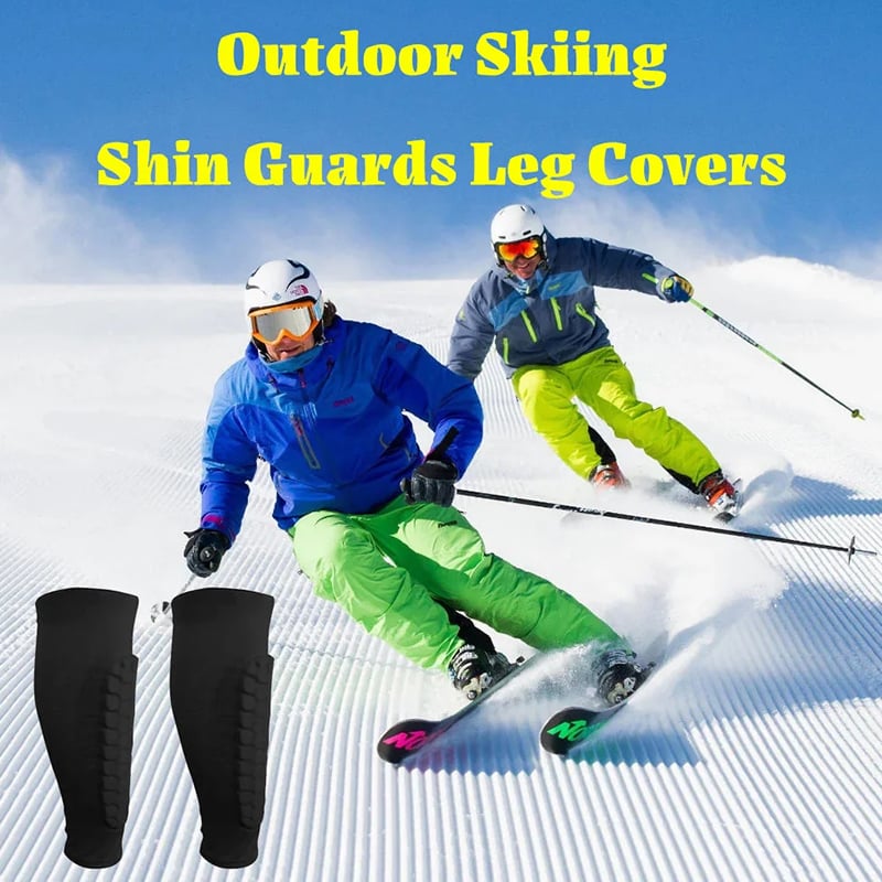 🔥Last Day Promotion 48% OFF-🎁-Outdoor EVA Silicone Non-slip Honeycomb Anti-Collision Shin Guards