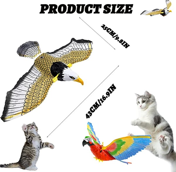 🔥Clear Stock Last Day 68% OFF🔥- Simulation Bird Interactive Cat Toy for Indoor Cats（Buy 2 Get 10% OFF）