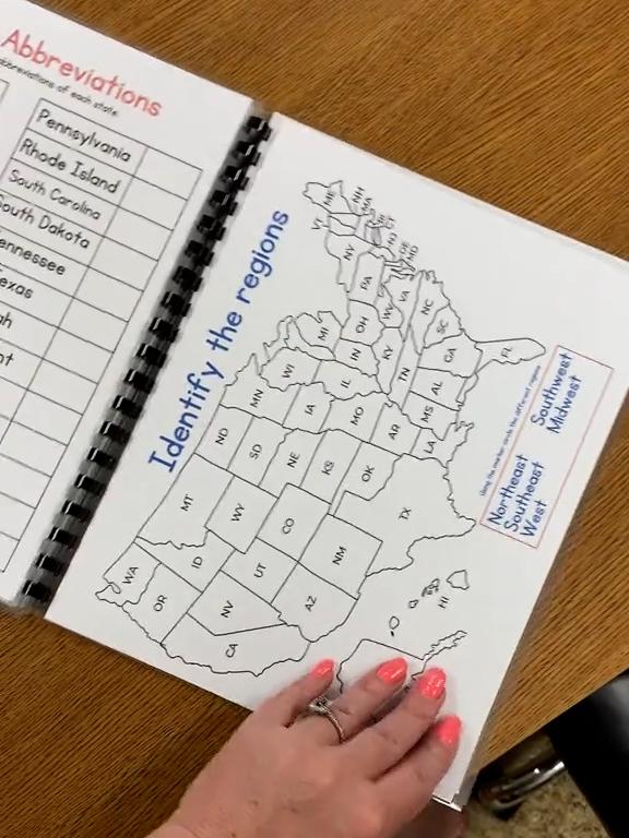 🔥Last Day: 49% Off! 🔥 United States Geography Activity Book