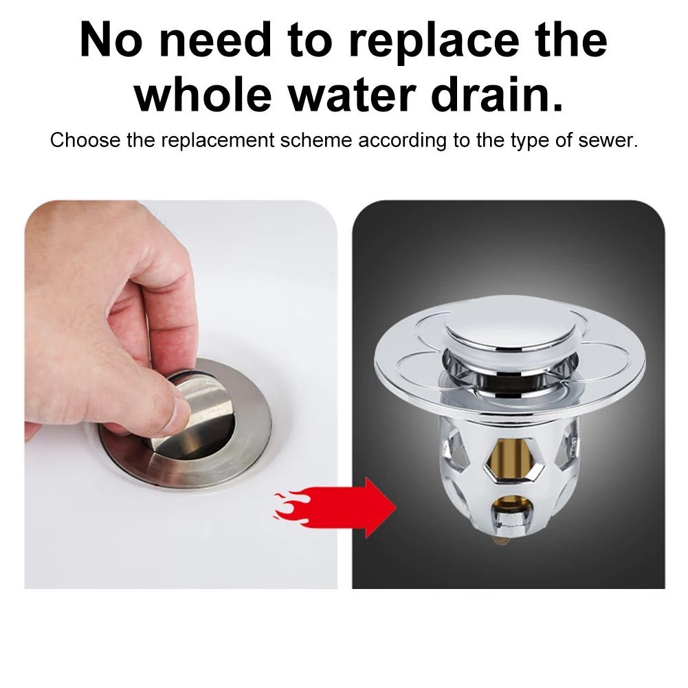 🎅Christmas Pre Sale-50% OFF-Universal Washbasin Water Head Leak-proof Plug