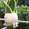 Hanging Smiley Face Planter Pot