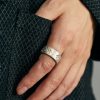 ✝️100% Handmade Adjustable Sterling Silver Cross Ring (𝐂𝐡𝐚𝐝 𝐒𝐦𝐢𝐭𝐡 𝐇𝐚𝐧𝐝𝐦𝐚𝐝𝐞®)