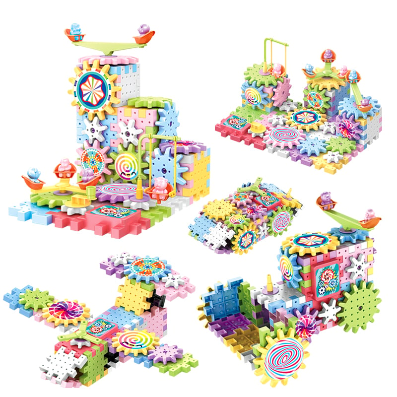 (🌲EARLY CHRISTMAS SALE - 50% OFF) 🎁⚙️Electric Gear Building Block Toy -Buy 2 Free Shipping