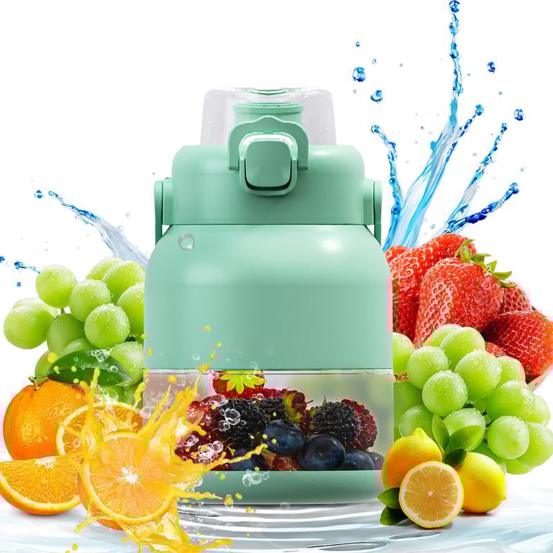 🔥Letzter Tag 50% RABATT -BPA-freier elektrischer Entsafter & Mixer (500 ml)