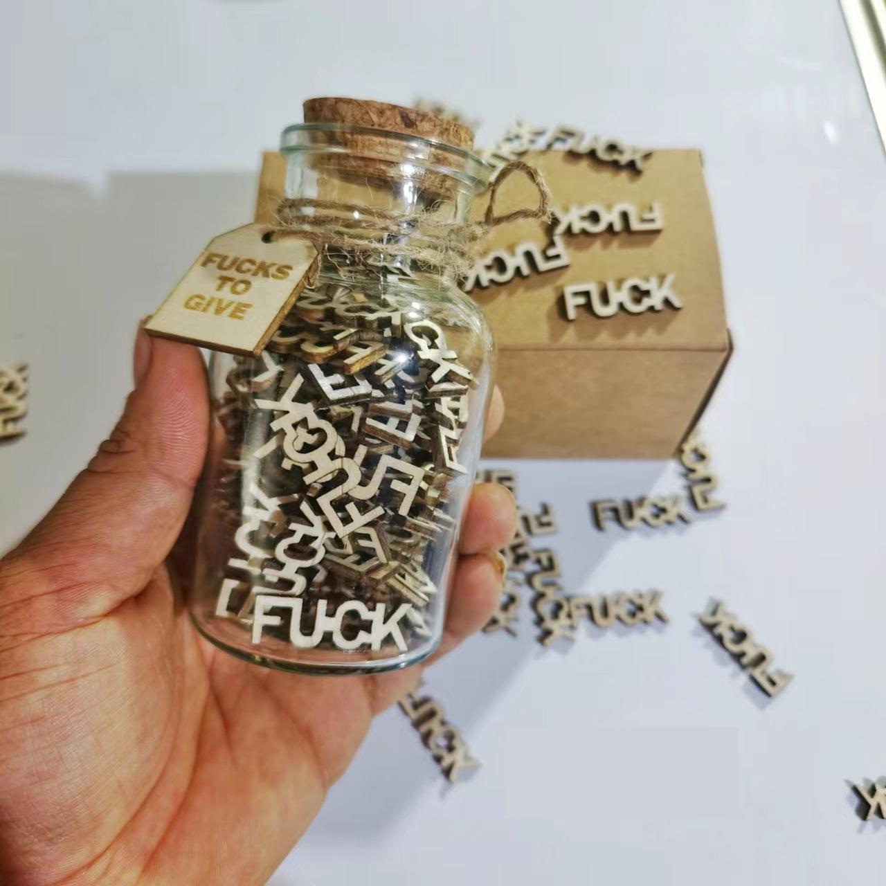 🔥Last Day Promotion - 60% OFF🎁Jar of Fucks & Fucks to Give