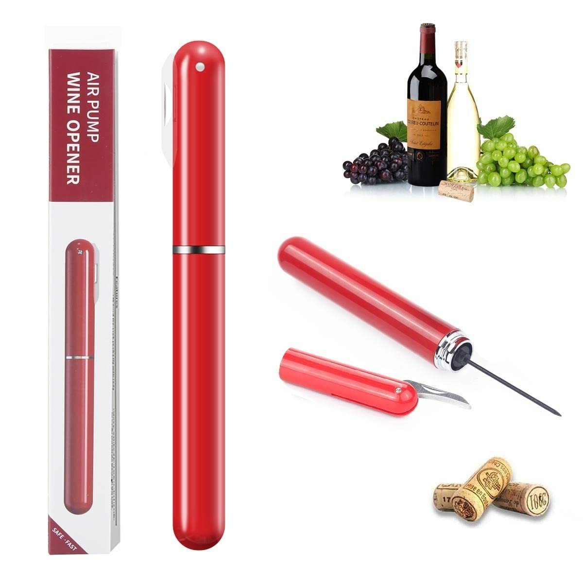 🔥Last Day Promotion - 49% OFF🎁New Air Pressure Wine Corkscrew