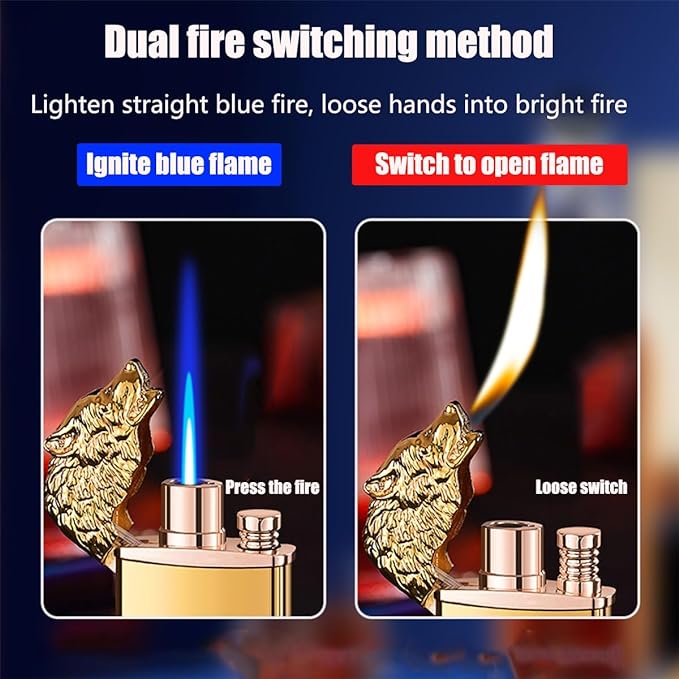 🔥Last Day Promotion - 50% OFF🔥Wolf Head Lighter