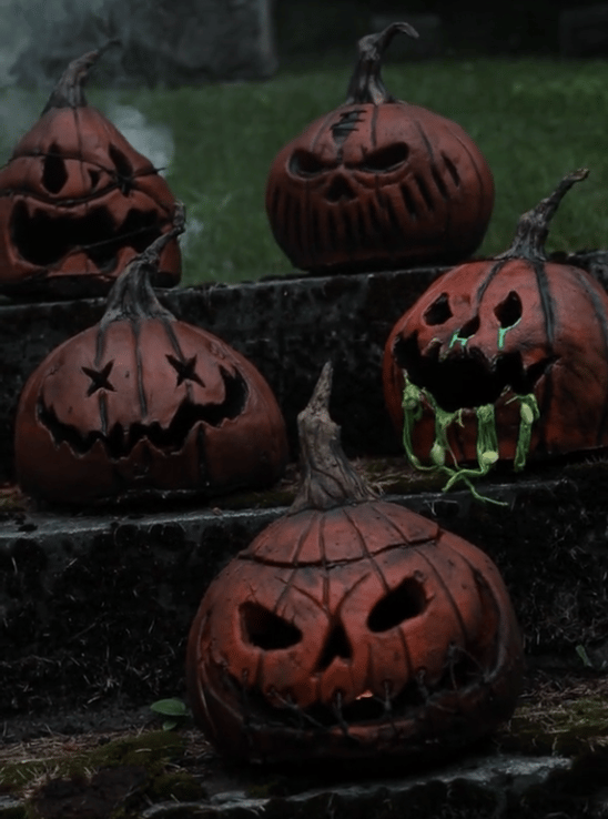 🔥2025 HALLOWEEN SALE - 🎃Bloody Accented Pumpkin Decor