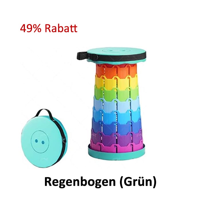 🔥Robusten, zusammenklappbaren, tragbaren Hocker