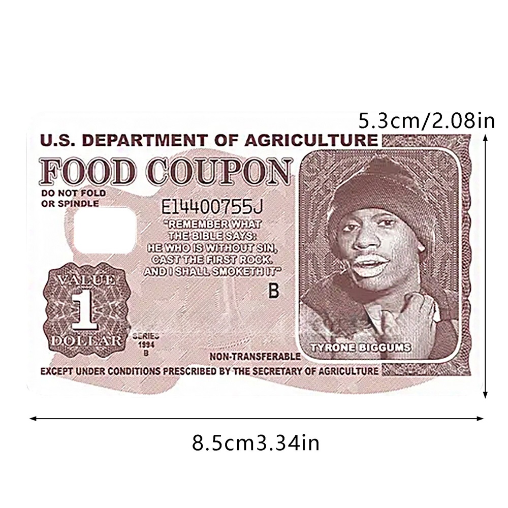 🔥2024 Hot Sale 🔥💳Funny Tyrone Biggums Debit Card Sticker