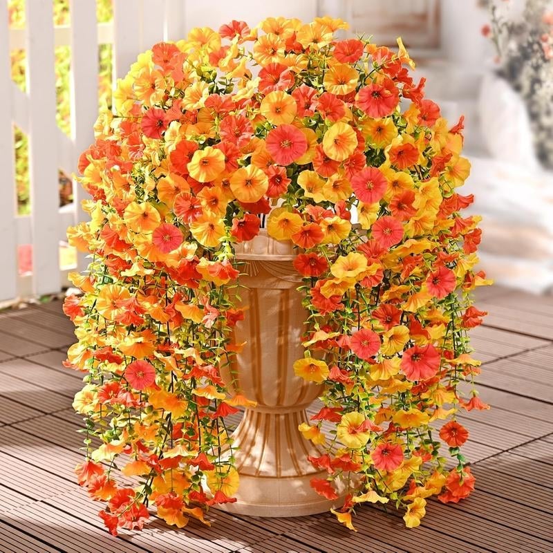 🔥Letzter Tag 50% Rabatt🌺UV Resistant Hanging Morning Glory for Fall Decor