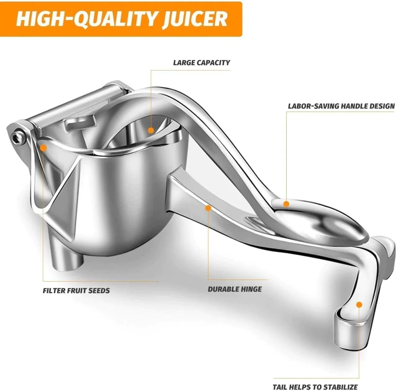 🔥 aluminum alloy Fresh Fruit Juice Extractor