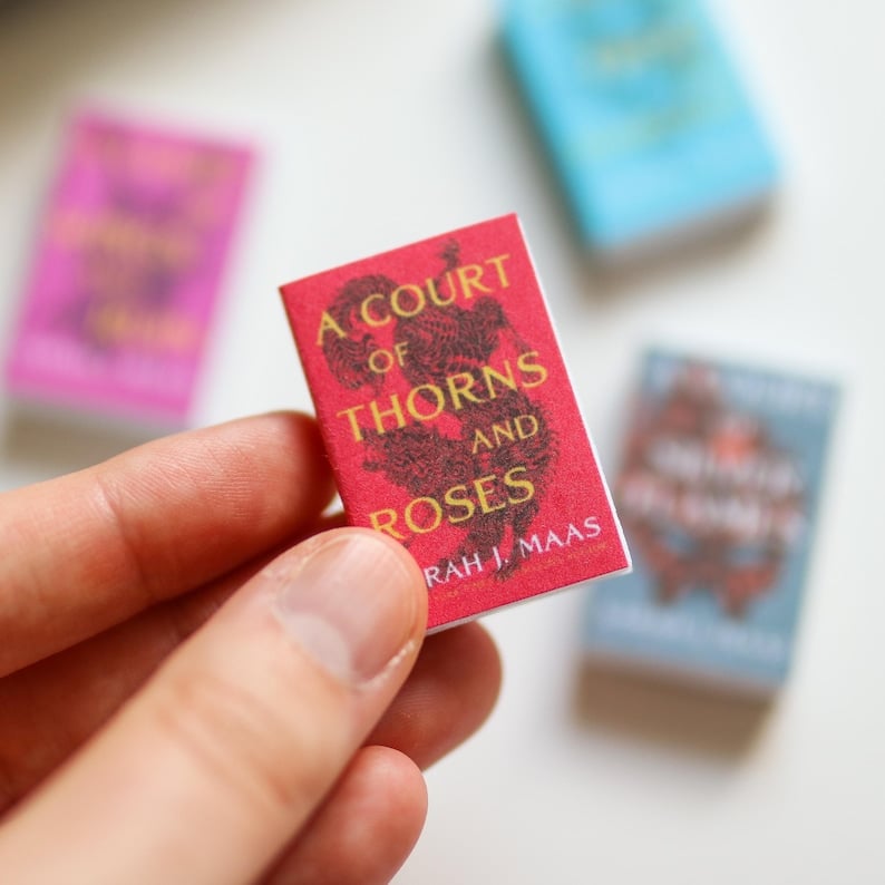📚 Prythian Stories – Set of 5 Handmade Miniature Books ✨