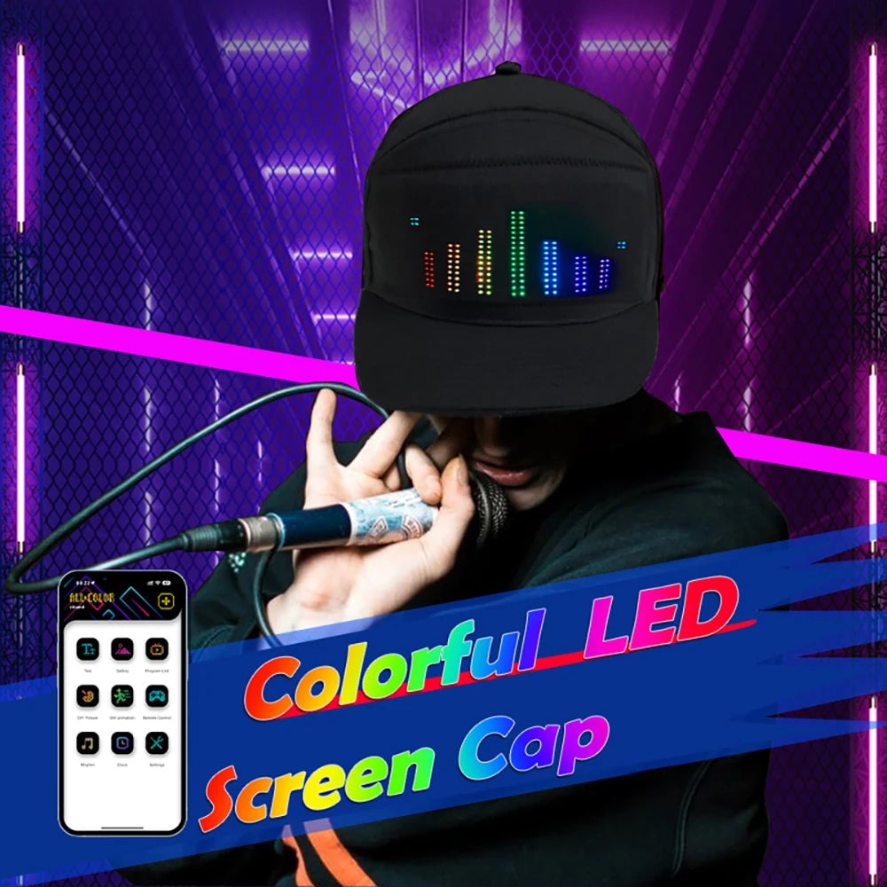 🔥Last Day Promotion 48% OFF-🎁-Turn Your Party Into a Aea Of Lights: Cool LED caps