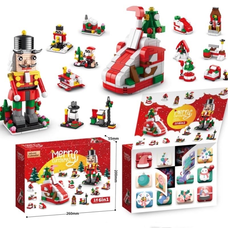 TikTok Last Day Promotion -70% OFF🎉Advent Calendar 2024 Christmas Building Toy Set for Kids