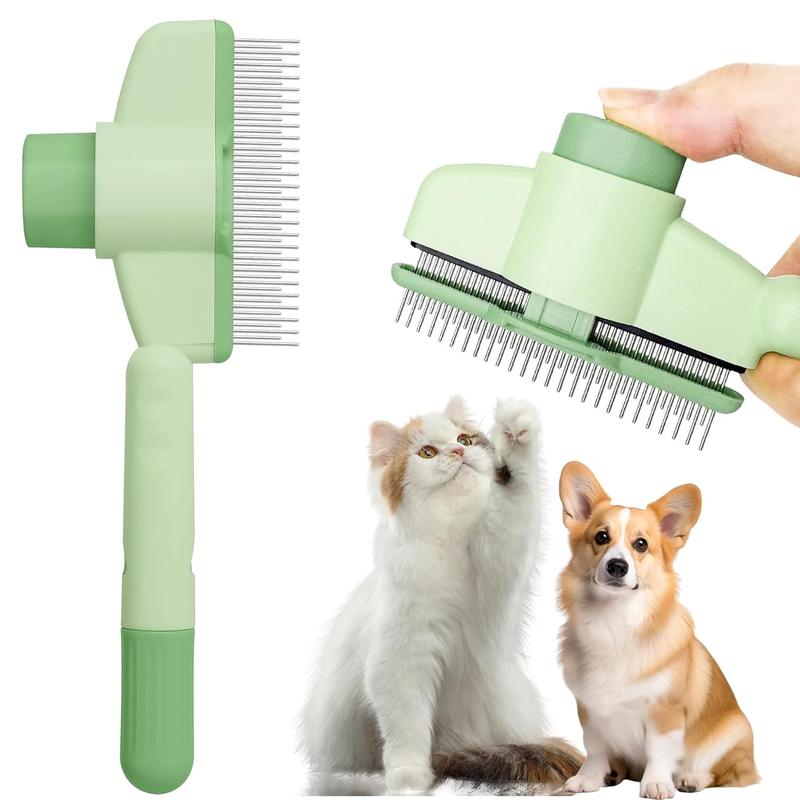💥LAST DAY SALE 50% OFF💥Self-Cleaning Pet Hair Comb with Release Button
