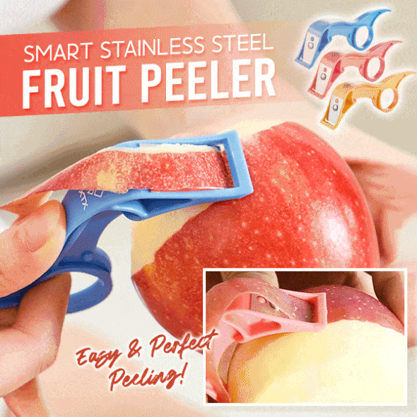 (🎅EARLY XMAS SALE - 50% OFF)Smart Stainless Steel Fruit Peeler