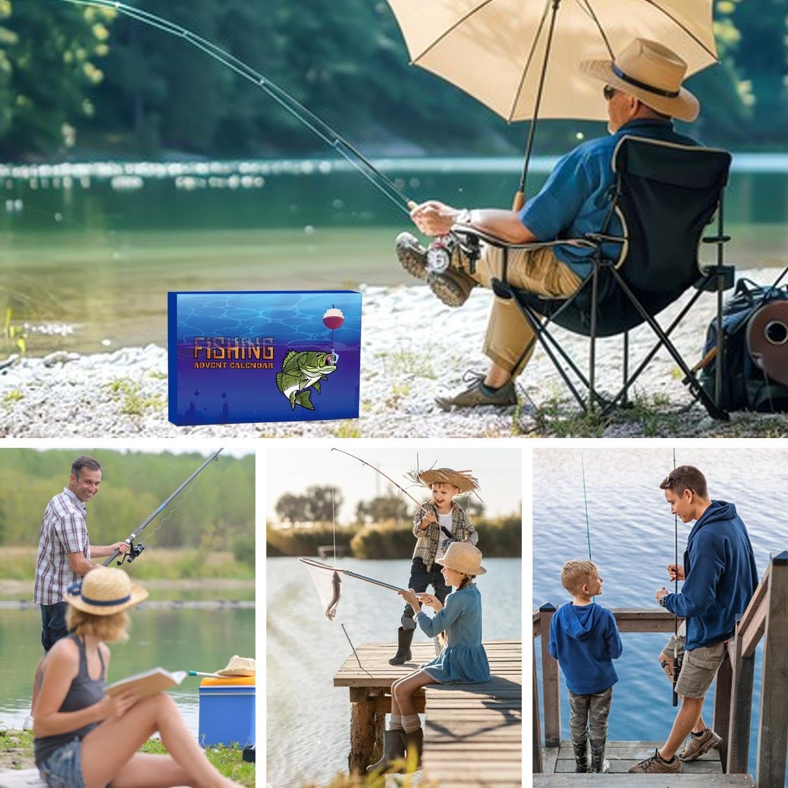 🎄TikTok Christmas Sale -70% OFF✨Fishing Lures Advent Calendar