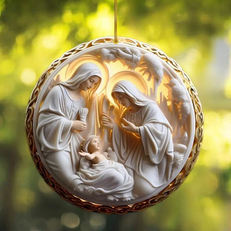 (🌲Early Christmas Sale- 50% OFF) Nativity Christmas ornament