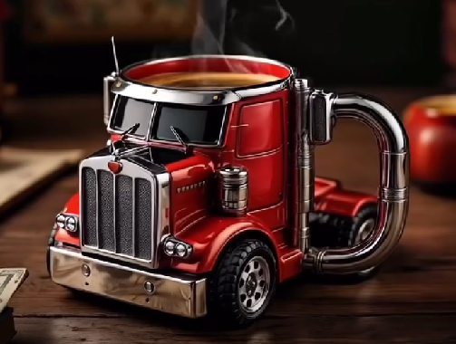 🎄🎅Christmas Presale - 49% OFF🎄-Handcrafted Truck-Shaped coffee mug  (BUY 2 GET FREE SHIPPING)