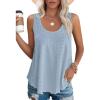 🔥Heißer Verkauf 70% Rabatt🔥Women's Vest ärmellos Rundhalsausschnitt Casual Sommer