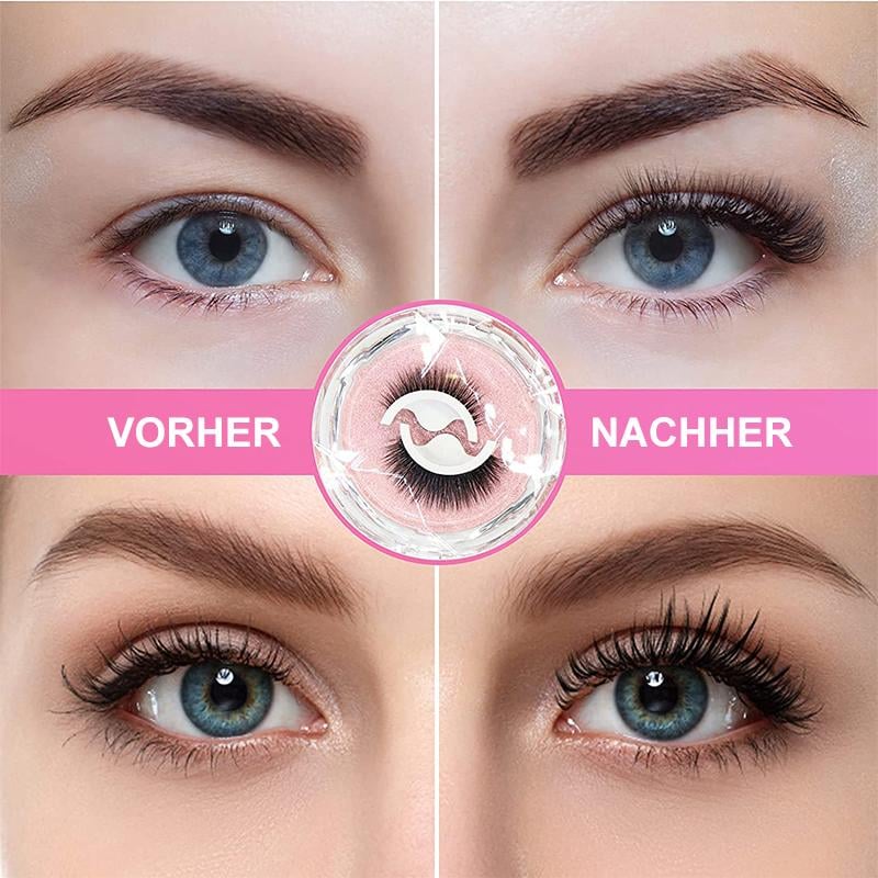 🔥KAUF 2 ERHALTE 1 GRATIS🔥Wiederverwendbare selbstklebende Wimpern