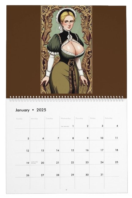 All the Faire Maidens Calendar 2025