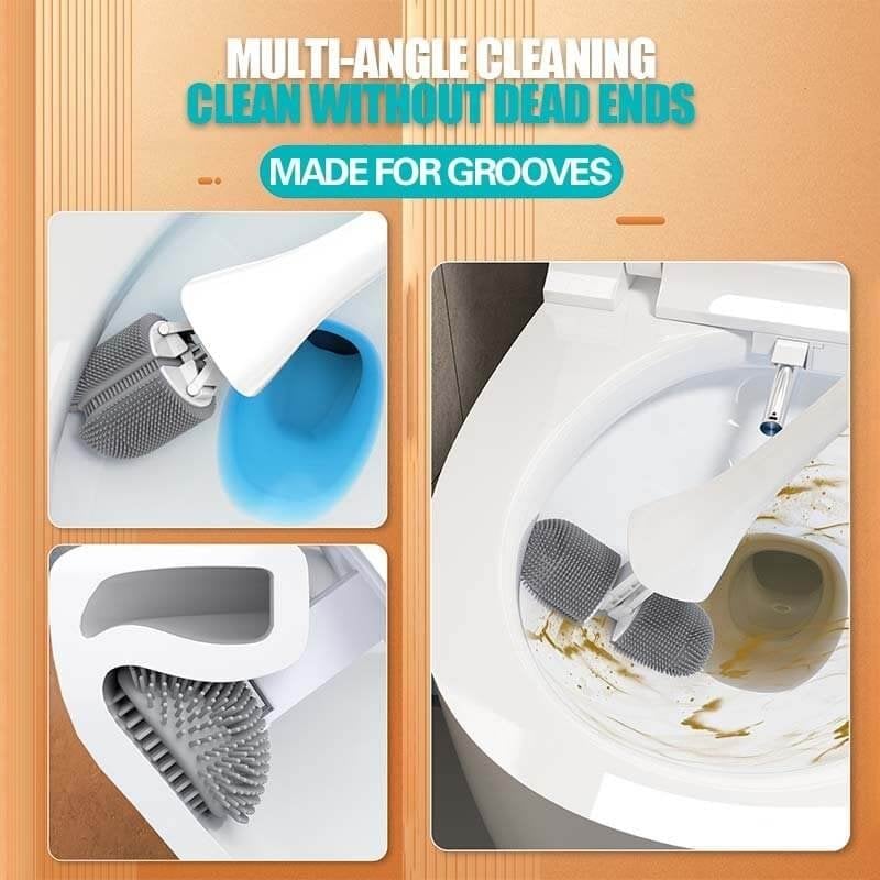 (🔥HOT SALE TODAY - 50% OFF) Deep Cleaning Toilet Brush Set