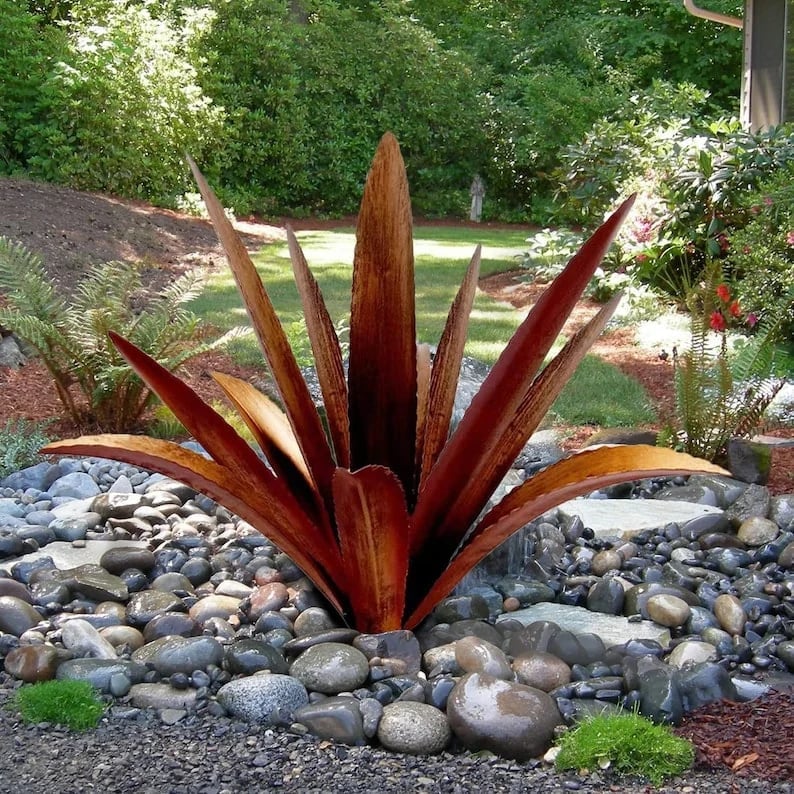 🔥Mother's Day Special 71% OFF🎁 Rustproof Metal Agave Plant