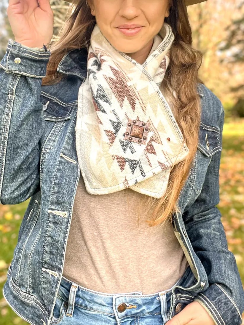 🎄TikTok Christmas Last Day Sale -70% OFF✨WESTERN COWBOY GREEN WARM NECK HOOD