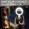 Summer Hot Sale 50% OFF - One-Clip Portable Selfie Ring(Buy 3 Free Get 1 Free&Free Shipping）