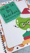 🔥LAST DAY 50% OFF-🎄Christmas card book-👩‍🏫If You Give a Teacher A Cookie Book📚