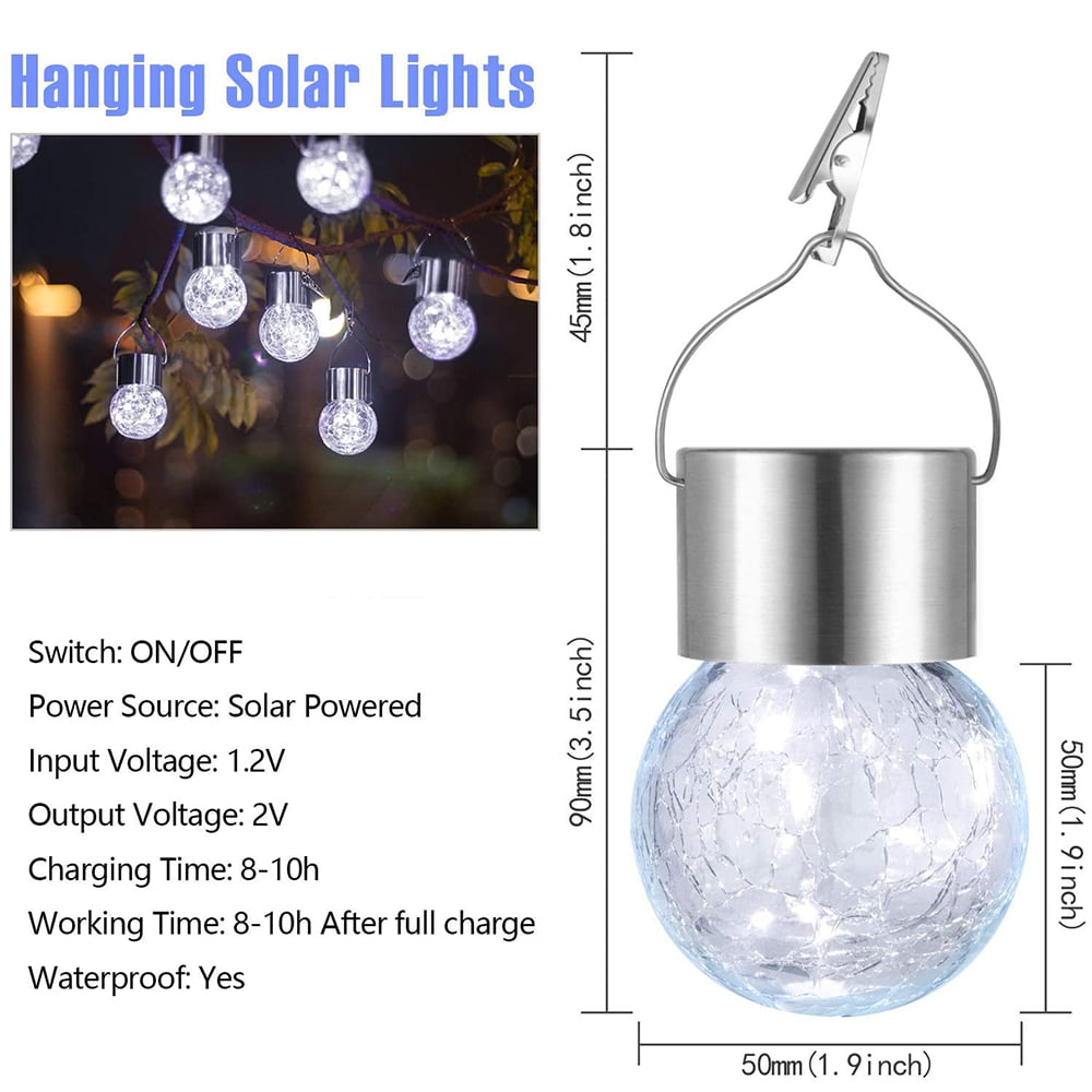 (🔥Summer Hot Sale -50% OFF)  Outdoor Hanging Solar Light(🎉BUY 3 GET EXTRA 20% OFF & FREE SHIPPING)