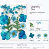 Transparent Dried Flower Bookmarks(40 PCS)