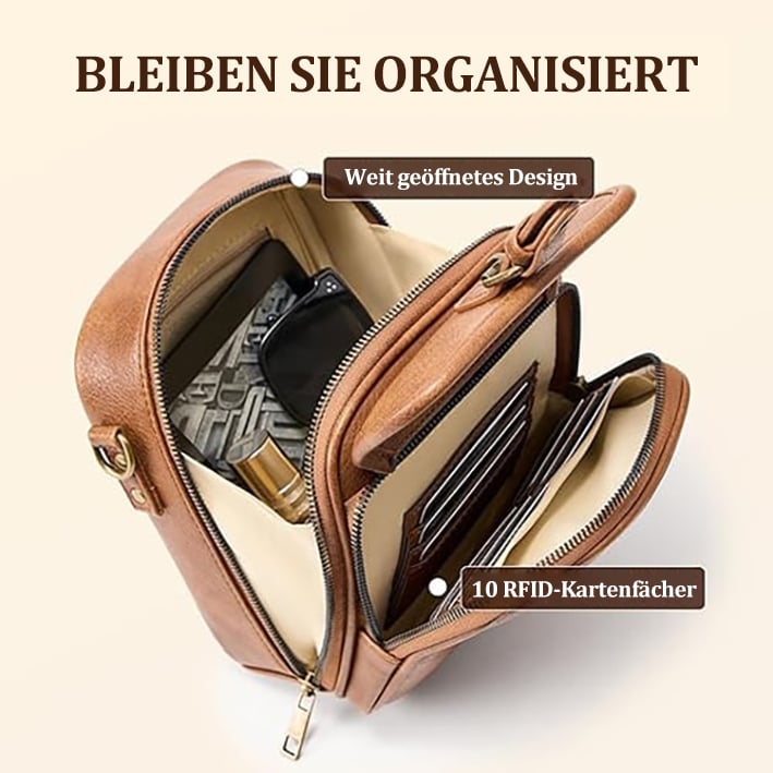 🔥Letzter Tag 70% Rabatt- Crossbody Leder Tasche