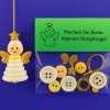 🔥Kaufe 3 Erhalte 1☃️DIY-Knopf-Schneemann-Ornament-Kit