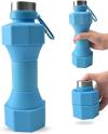 Large -capacity Dumbbell Collapsible Water Bottle